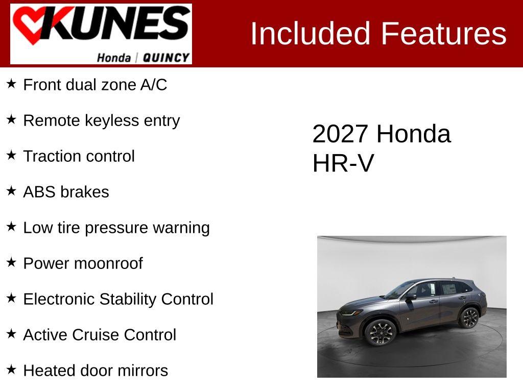 2027 Honda HR-V EX-L 照片 2