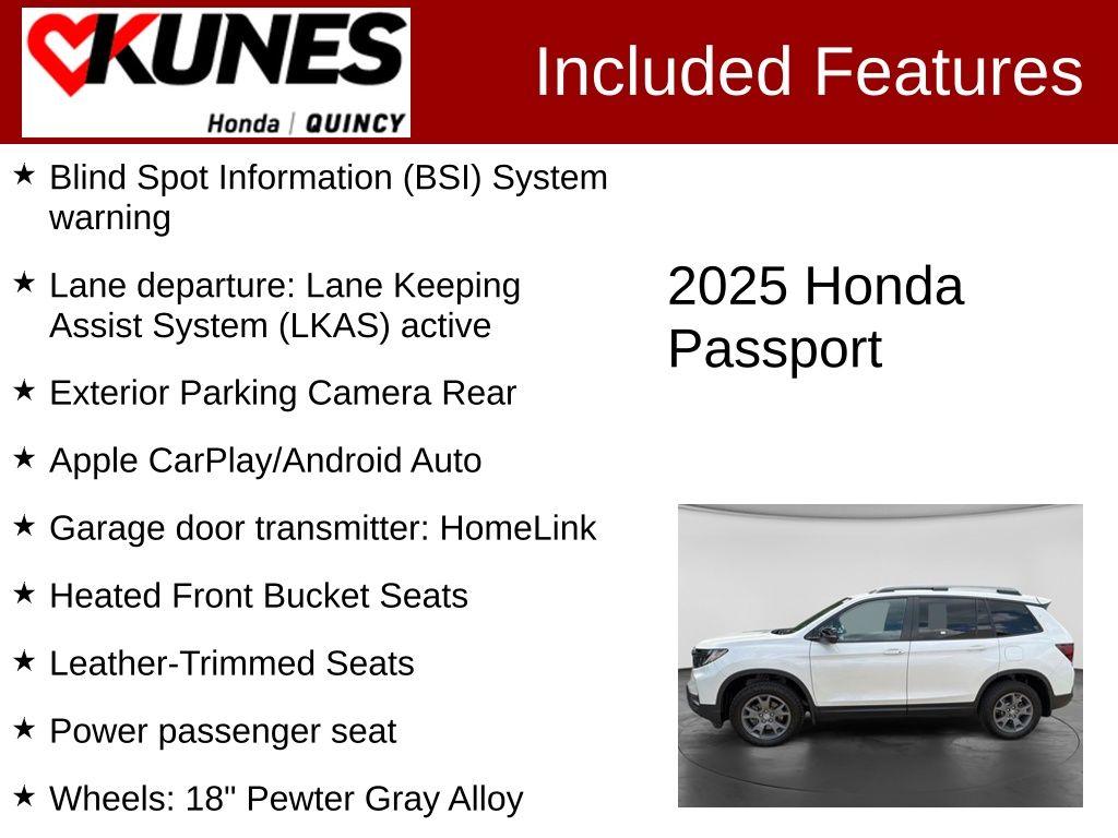 صورة 3 لـ 2025 Honda PASSPORT TRAILSPORT