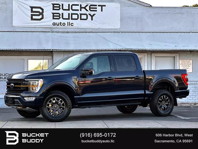 11-14 Ford F150 Black Leather 10 Way Heated Cooled Bucket Seats Backseat