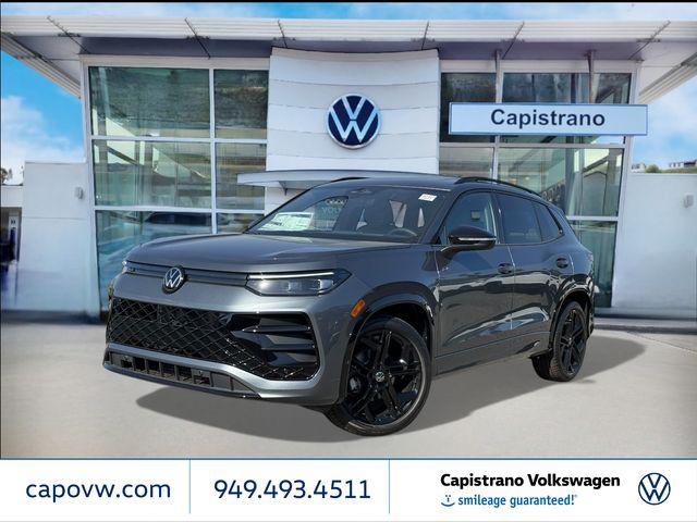 New 2026 Volkswagen Tiguan 2.0T SE R-Line Black