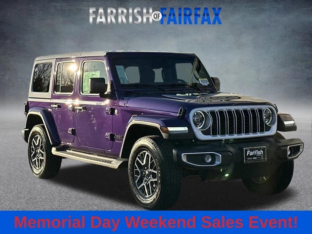 New 2026 Jeep Wrangler 4-Door Sahara 4x4
