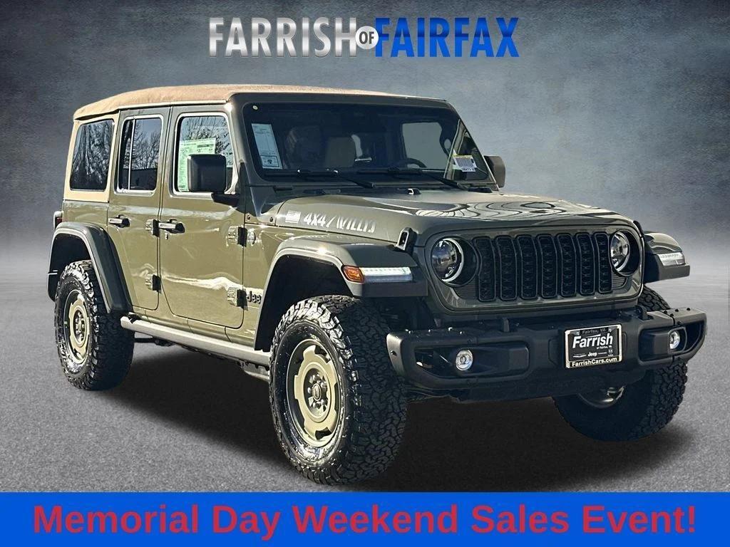 New 2026 Jeep Wrangler Willys