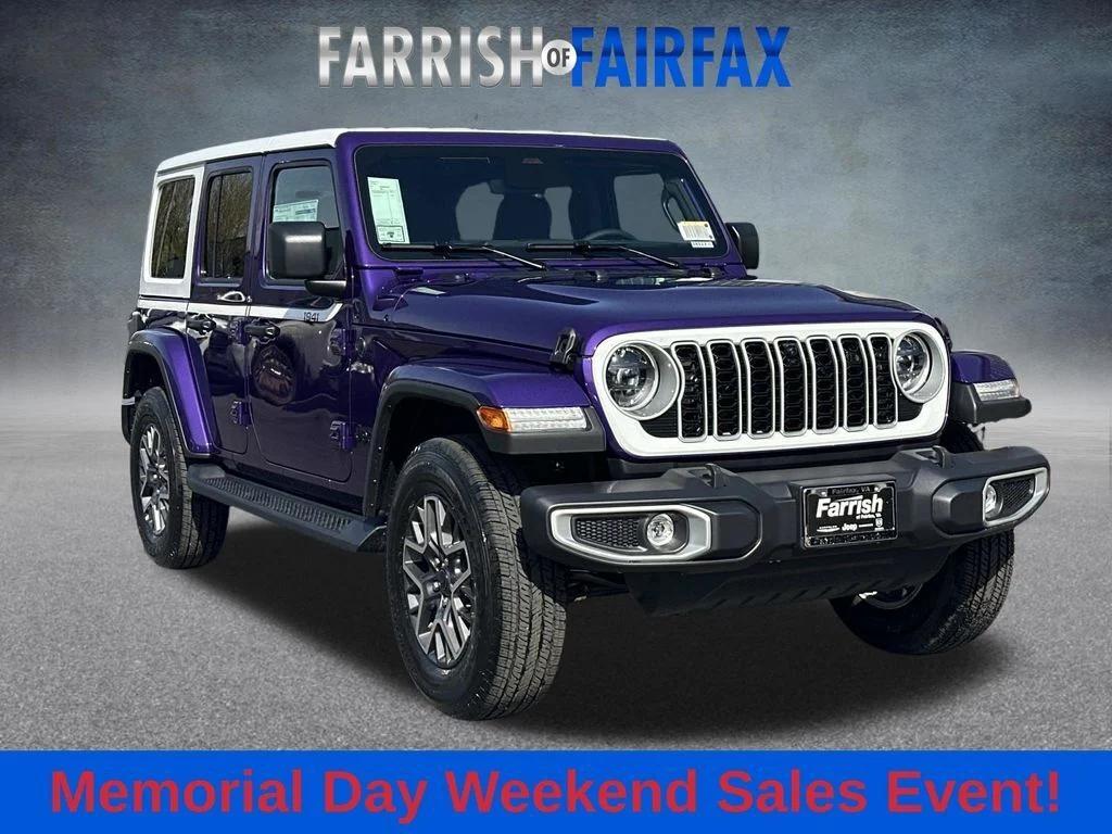New 2026 Jeep Wrangler 4-Door Sahara 4x4
