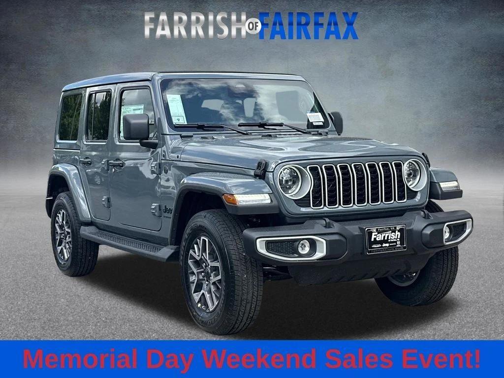 New 2026 Jeep Wrangler 4-Door Sahara 4x4