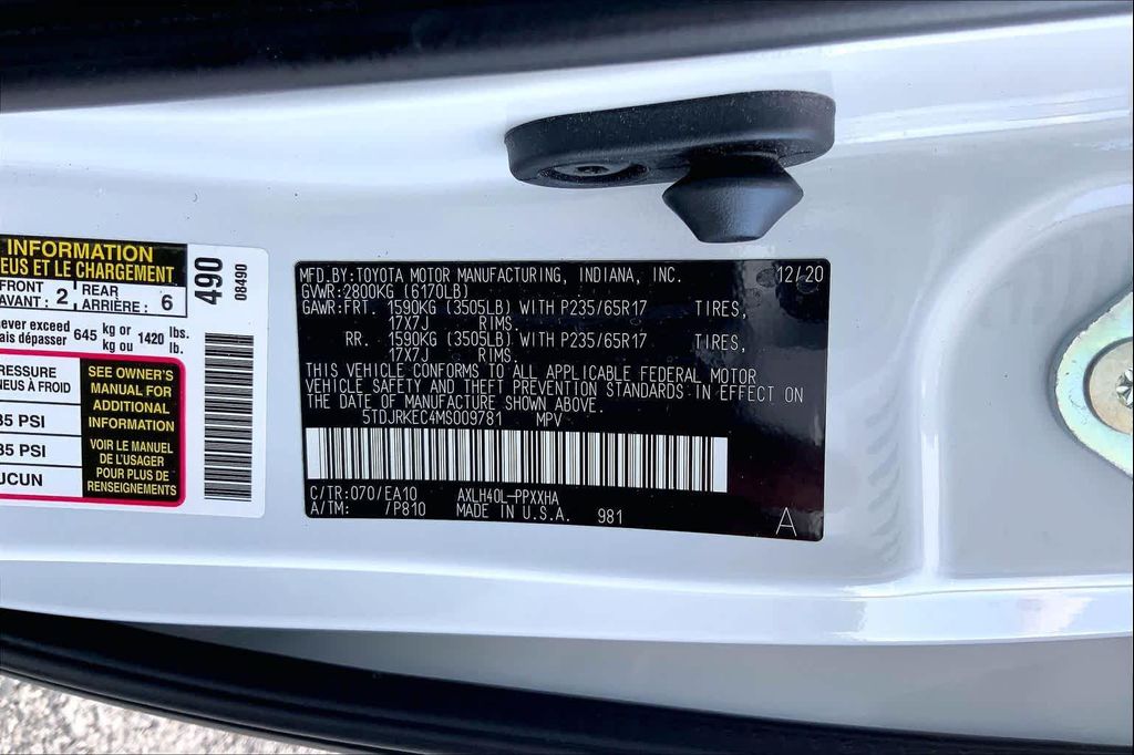 صورة مصغرة 36 لـ 2021 Toyota SIENNA XLE 8 PASSENGER