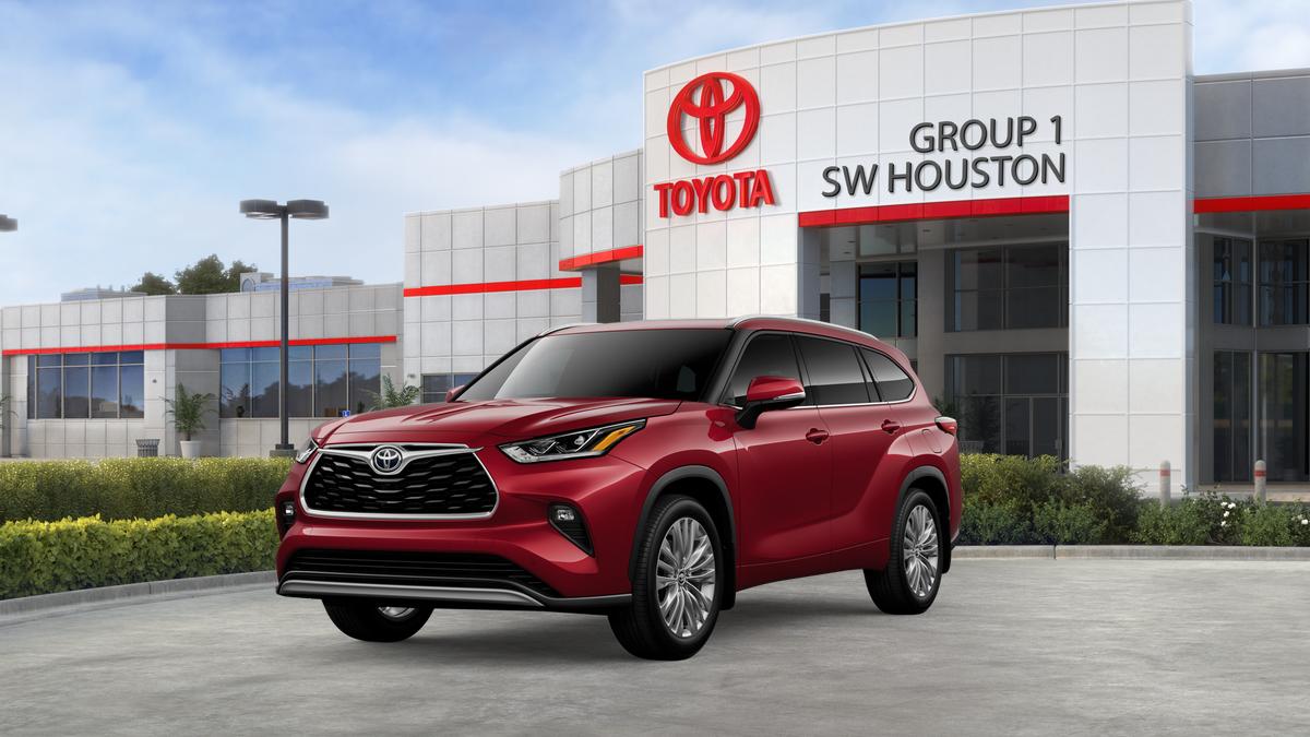 New 2026 Toyota Highlander Platinum