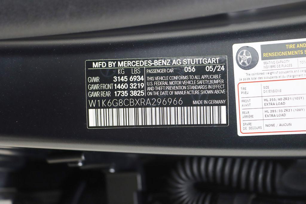 2024 Mercedes-BENZ AMG S 63 E 4MATIC — миниатюра 53