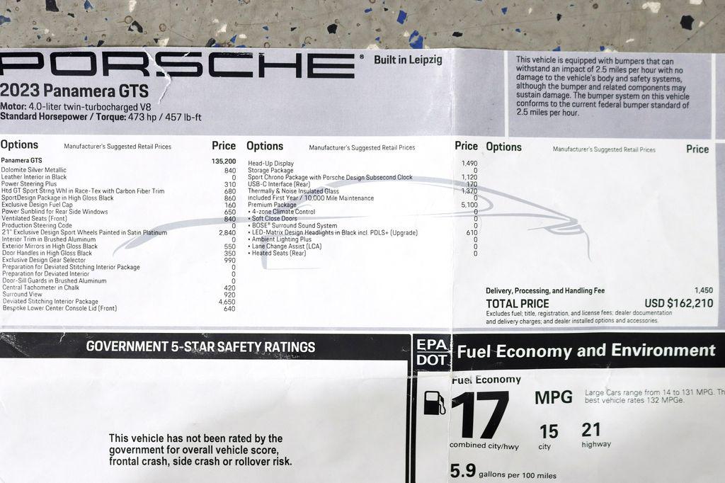 2023 Porsche PANAMERA GTS 照片 2