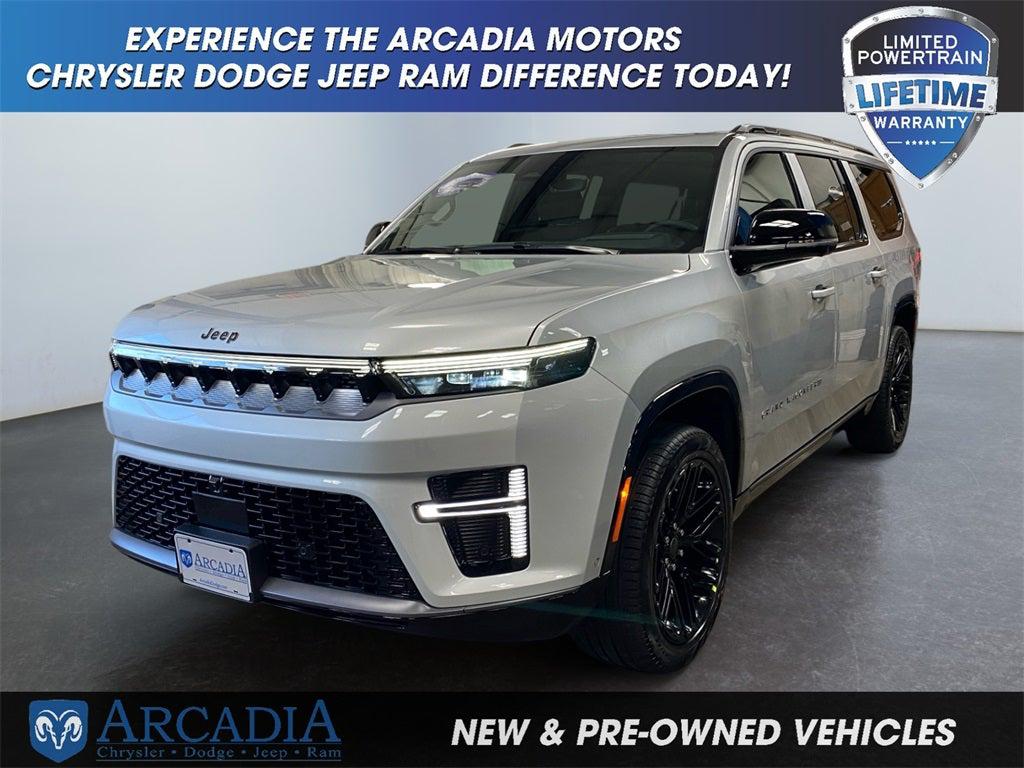 New 2026 Jeep Grand Wagoneer L Limited Reserve 4x4