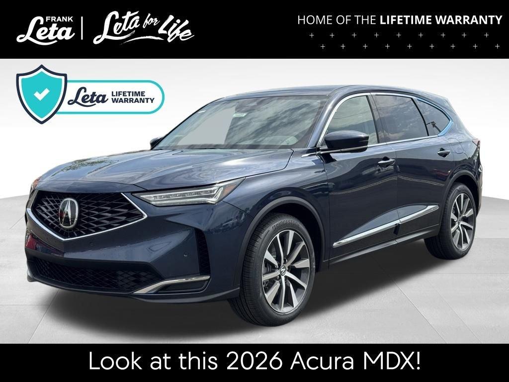 New 2026 Acura MDX Technology Package