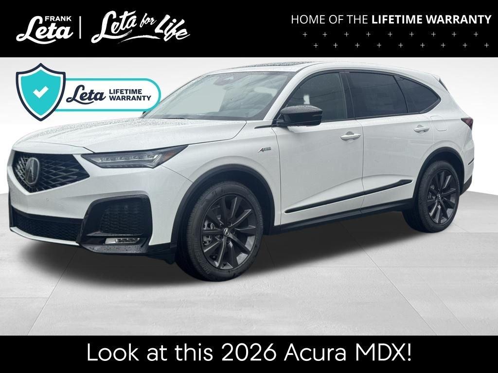 New 2026 Acura MDX A-Spec
