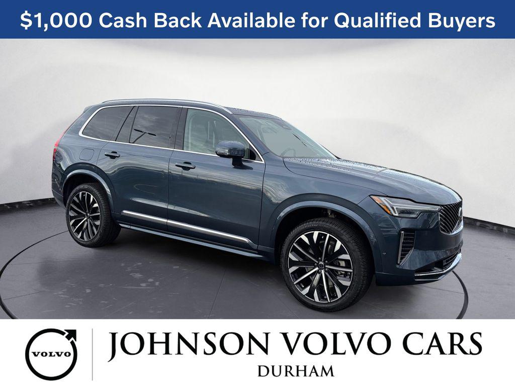 New 2026 Volvo XC90 Ultra, B5 AWD Gas (mild hybrid), Gasoline, Bright, 6 Seats
