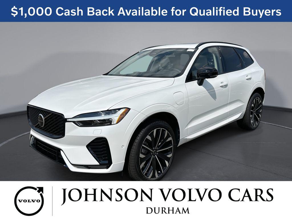 New 2026 Volvo XC60 Plug-In Hybrid Ultra, T8 AWD Electric/Gasoline, Dark