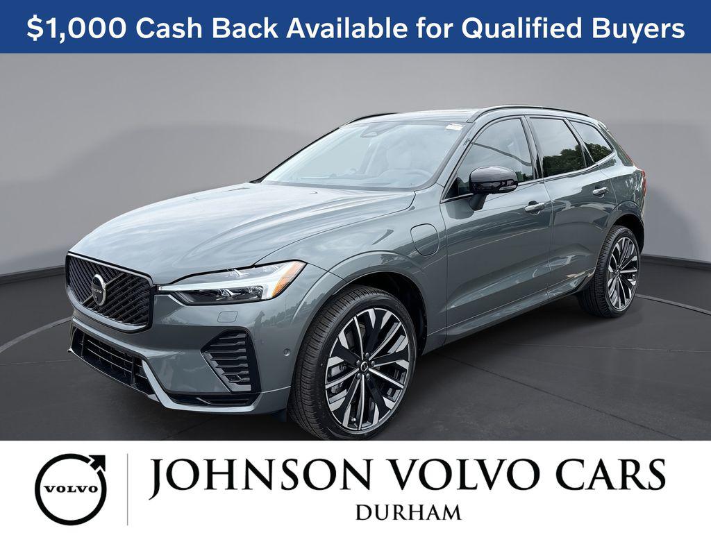 New 2026 Volvo XC60 Plug-In Hybrid Ultra, T8 AWD Electric/Gasoline, Dark