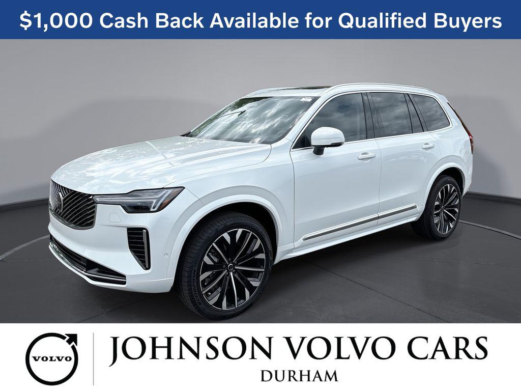 New 2026 Volvo XC90 Ultra, B6 AWD Gas (mild hybrid), Gasoline, Bright, 7 Seats
