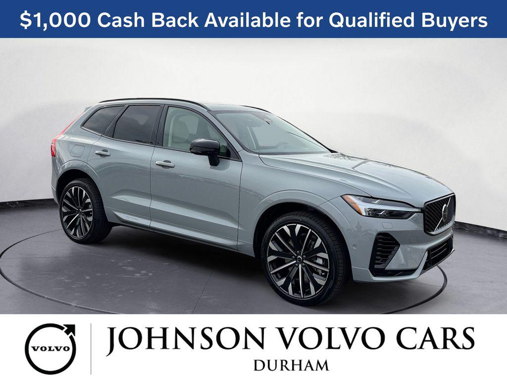 New 2026 Volvo XC60 Plug-In Hybrid Ultra, T8 AWD Electric/Gasoline, Dark