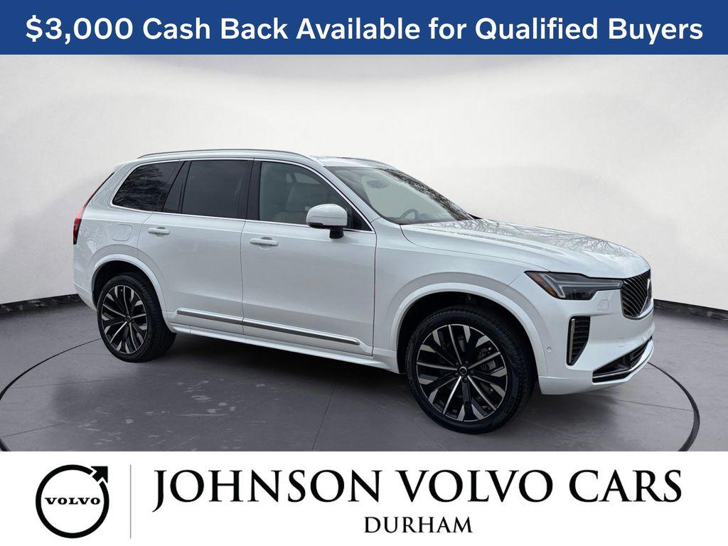 New 2026 Volvo XC90 Ultra, B6 AWD Gas (mild hybrid), Gasoline, Bright, 7 Seats