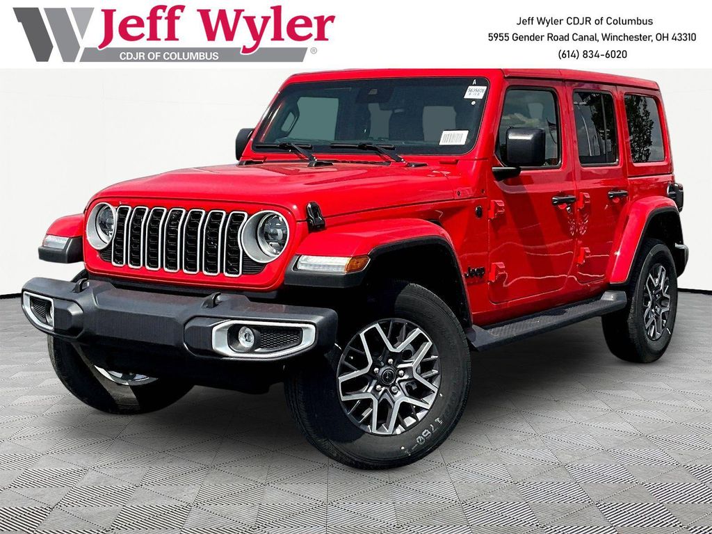 New 2025 Jeep Wrangler 4-Door Sahara 4x4