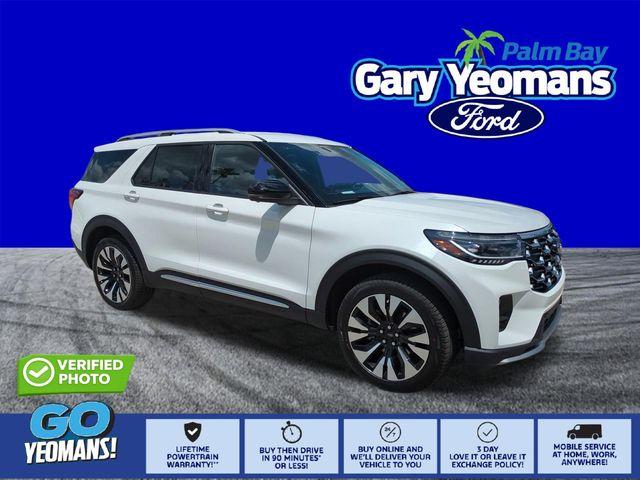 New 2026 Ford Explorer Platinum