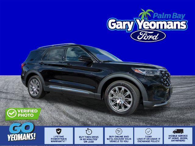 New 2026 Ford Explorer Platinum