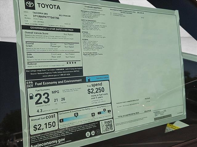 2026 Toyota TACOMA SR5 thumbnail 16