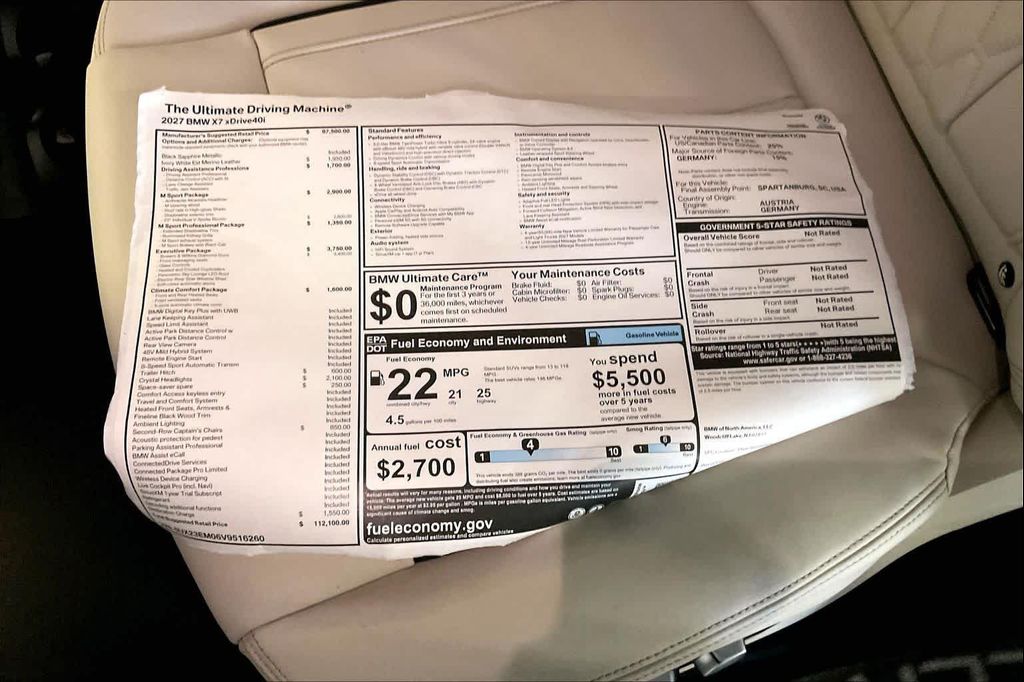 صورة مصغرة 19 لـ 2027 BMW X7 XDRIVE40I