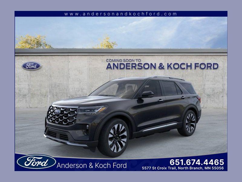 New 2026 Ford Explorer Platinum