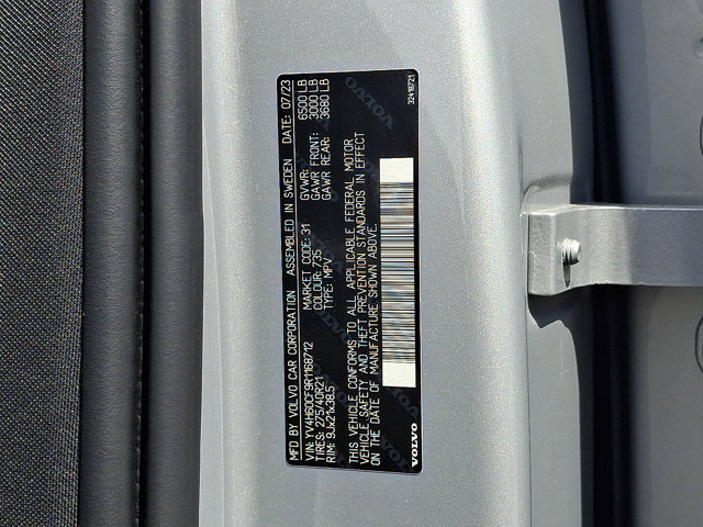 2024 Volvo XC90 RECHARGE PLUG-IN HYBRID ULTIMATE BRIGHT THEME — миниатюра 26