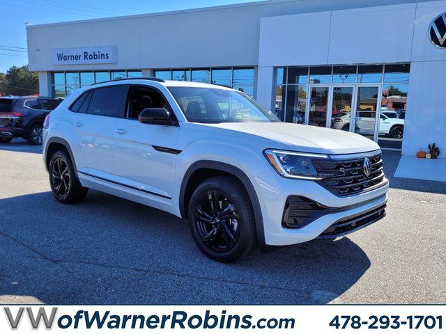 New 2026 Volkswagen Atlas Cross Sport 2.0T SEL R-Line Black