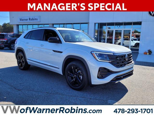 New 2026 Volkswagen Atlas Cross Sport 2.0T SEL R-Line Black