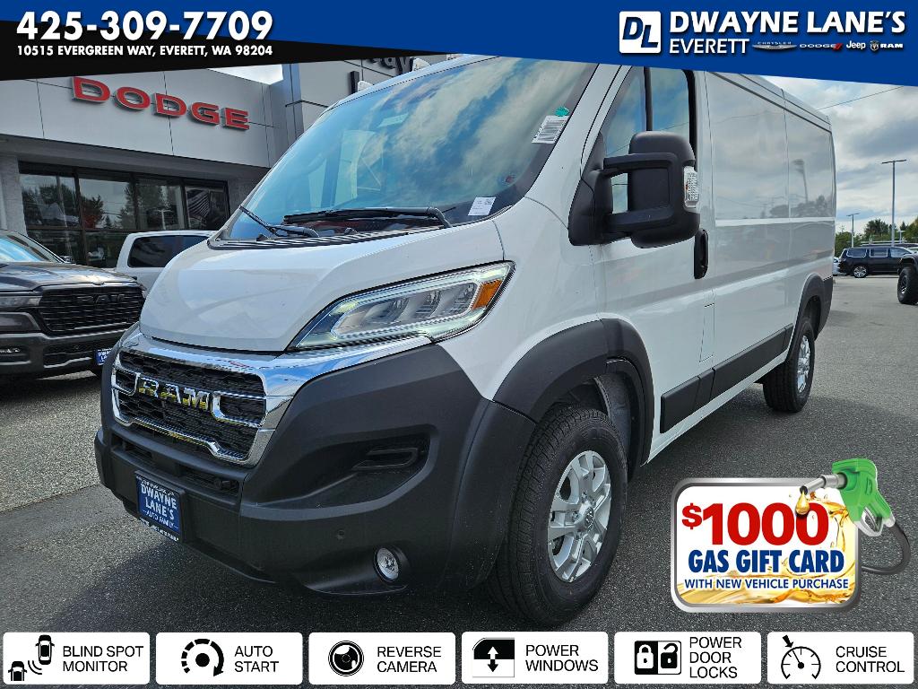 New 2025 RAM ProMaster 1500 Low Roof