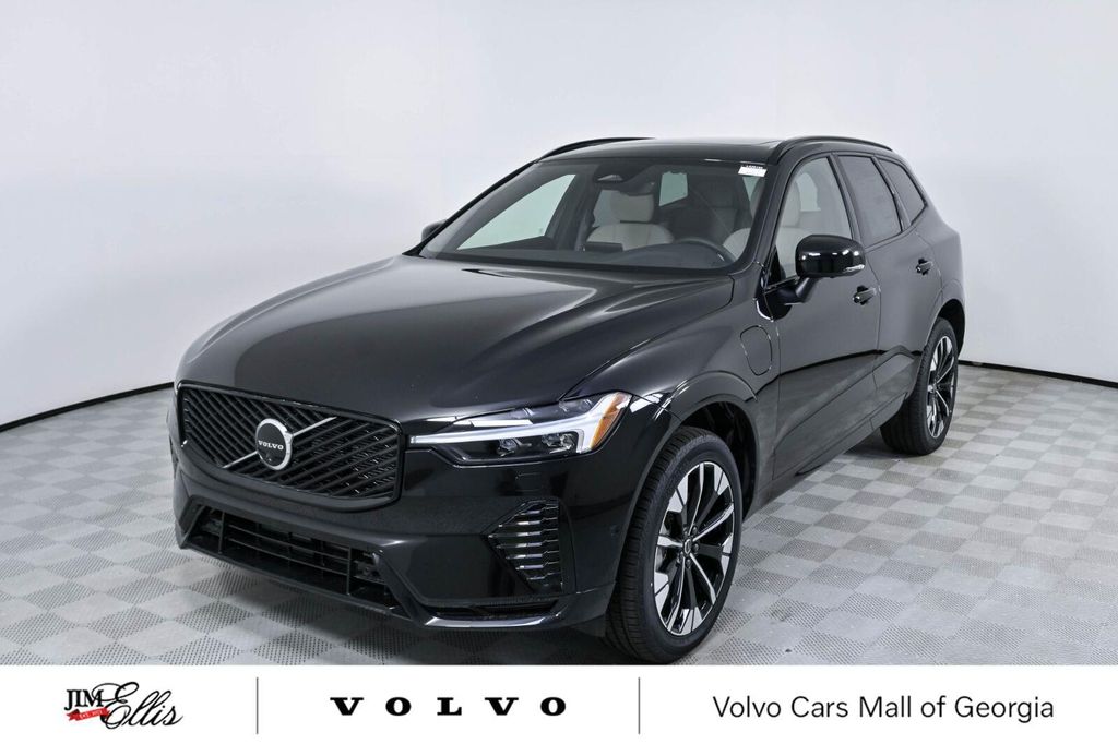 New 2026 Volvo XC60 Plug-In Hybrid Plus, T8 AWD Electric/Gasoline, Dark