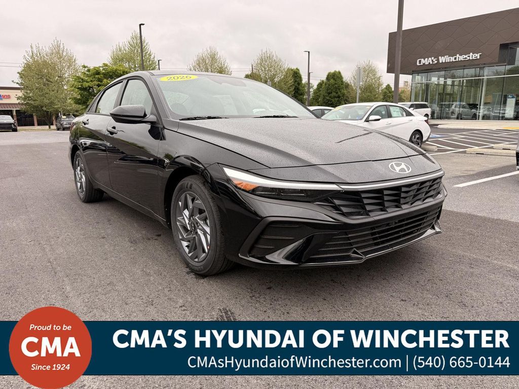 New 2026 Hyundai ELANTRA HEV Blue
