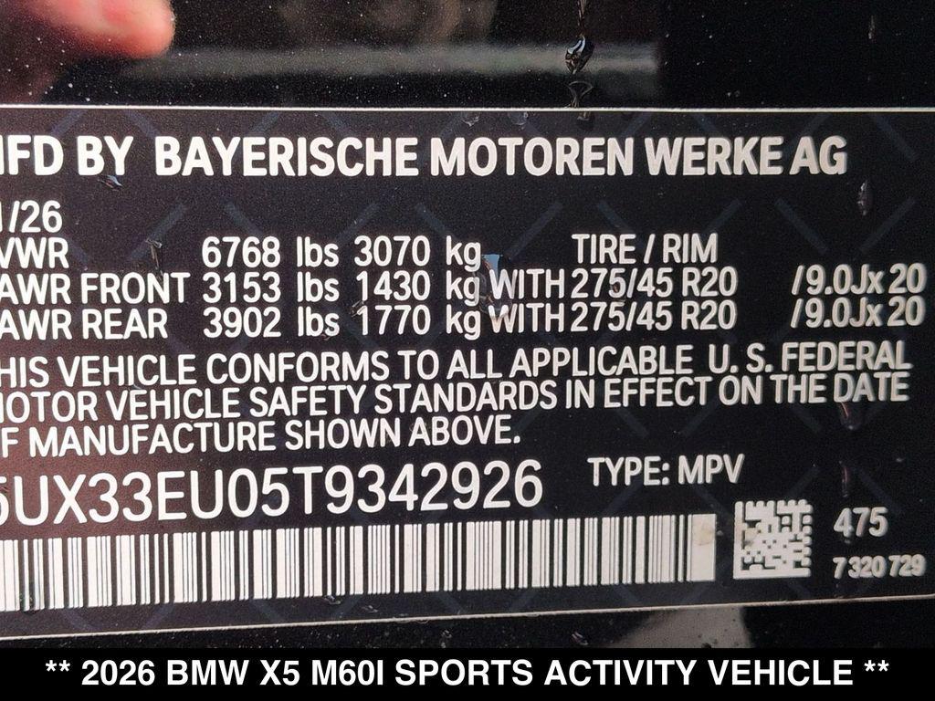 صورة مصغرة 21 لـ 2026 BMW X5 M60I
