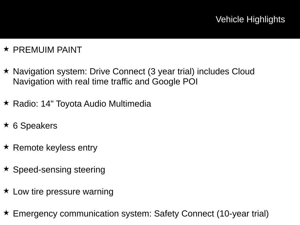 New 2026 Toyota bZ XLE