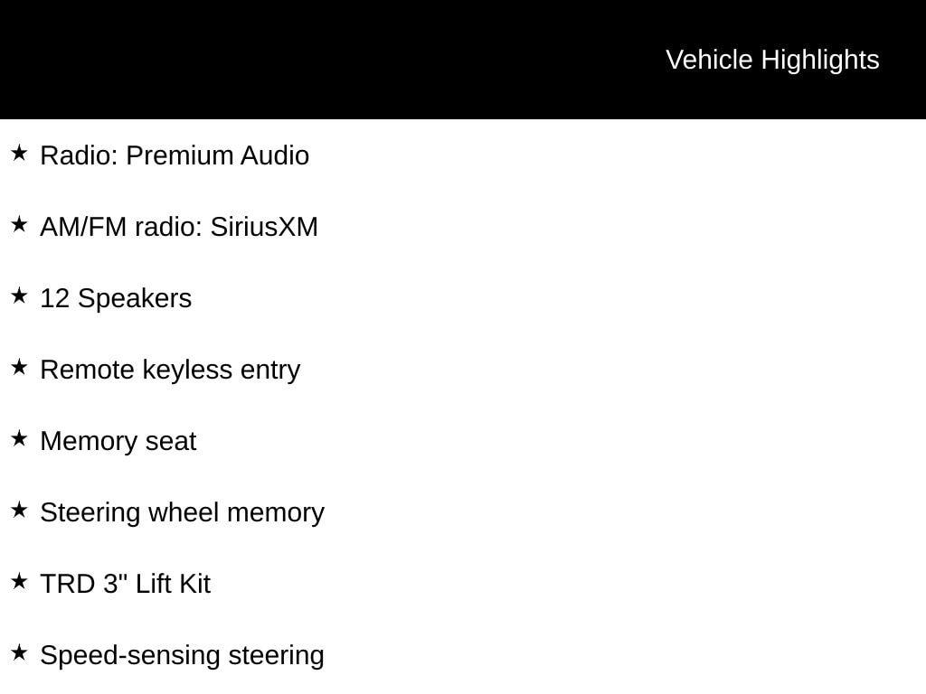 New 2026 Toyota Tundra Platinum