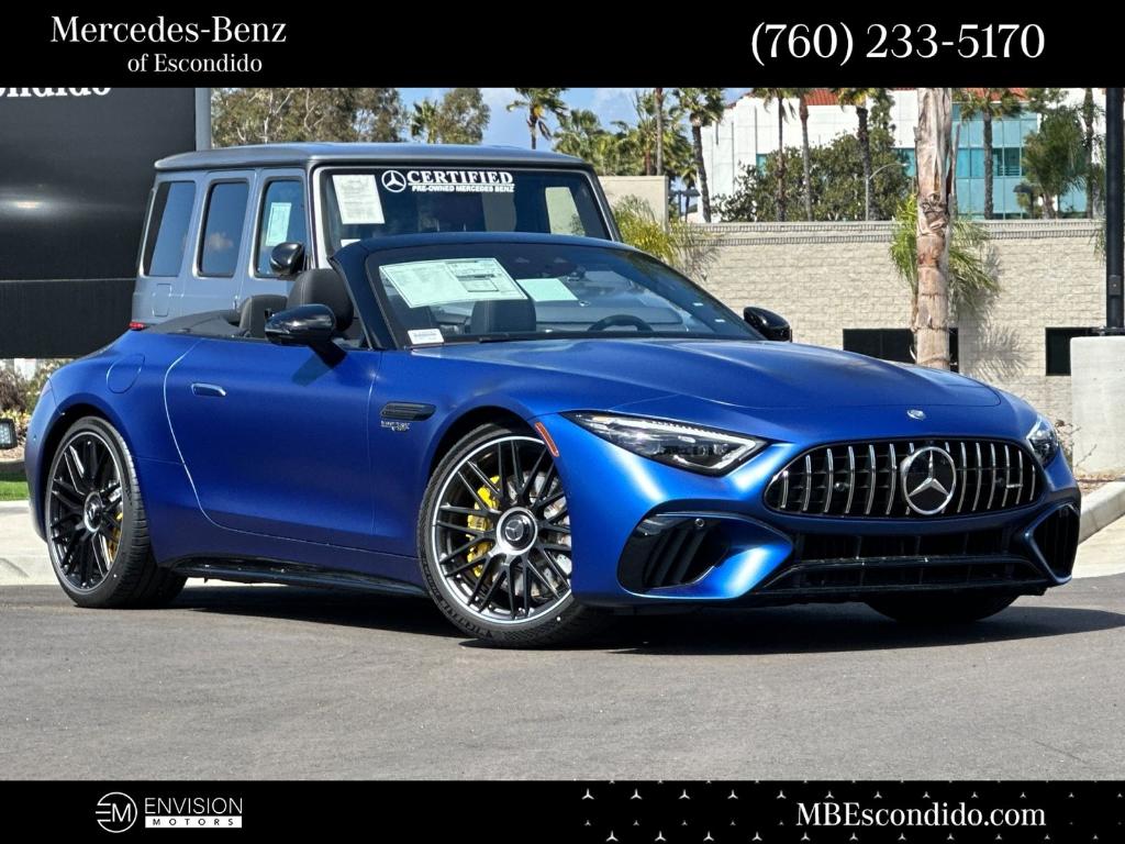 New 2025 Mercedes-Benz AMG SL 55 Base
