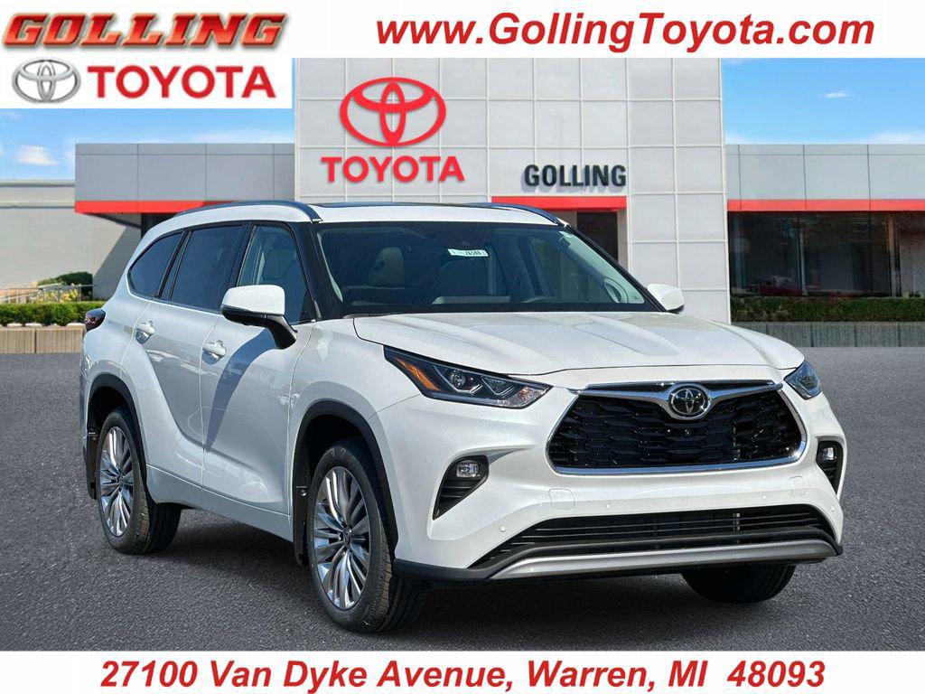 New 2026 Toyota Highlander Platinum