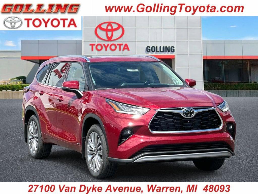 New 2026 Toyota Highlander Hybrid Platinum
