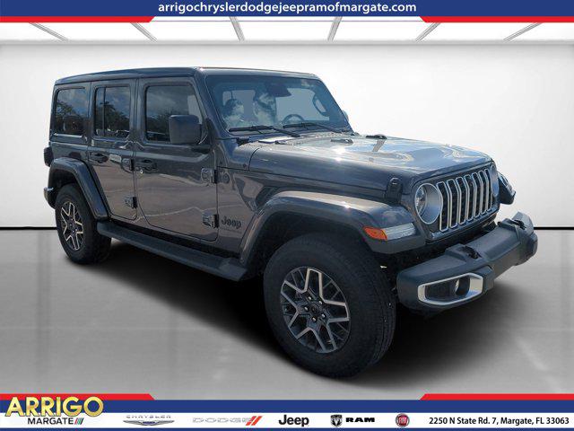 New 2025 Jeep Wrangler 4-Door Sahara 4x4