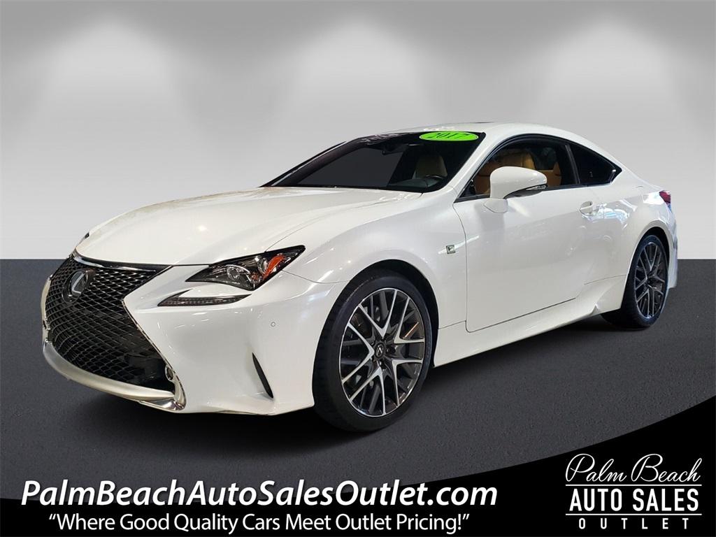 2017 lexus rc 350 f sport for sale near me