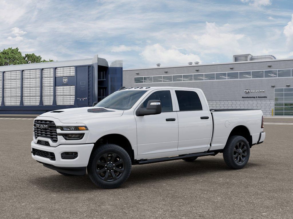 New 2026 RAM 2500 Black Express Crew Cab 4x4 6'4' Box