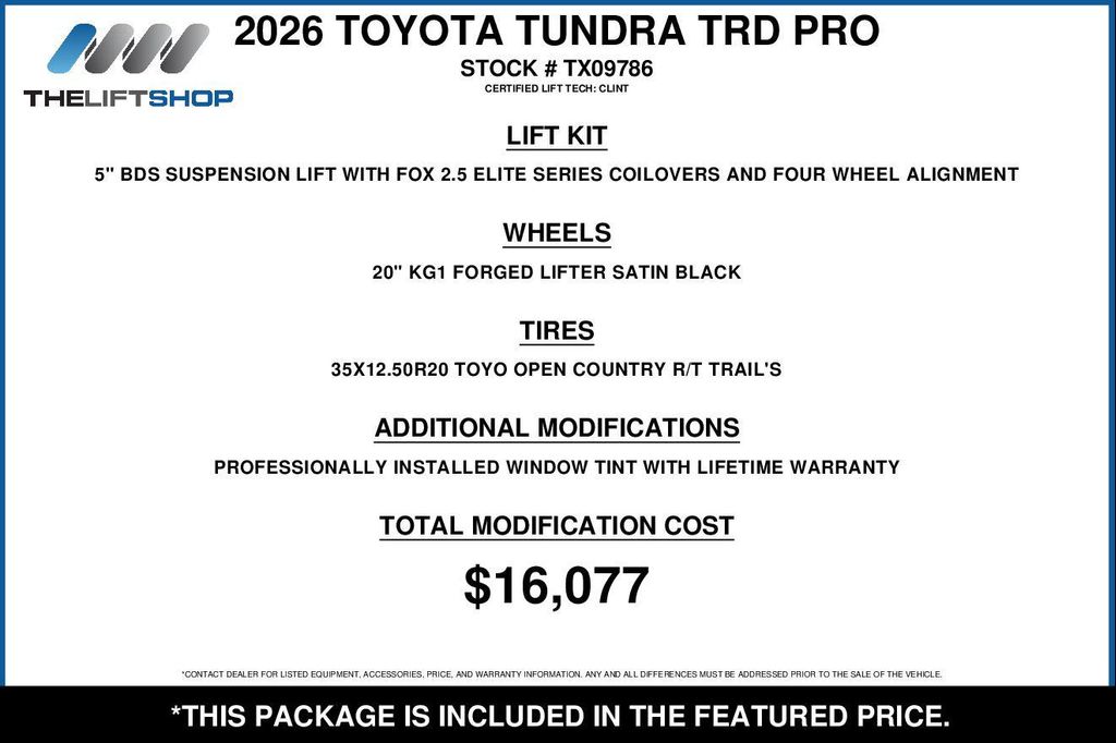 2026 Toyota TUNDRA HYBRID TRD PRO 照片 2