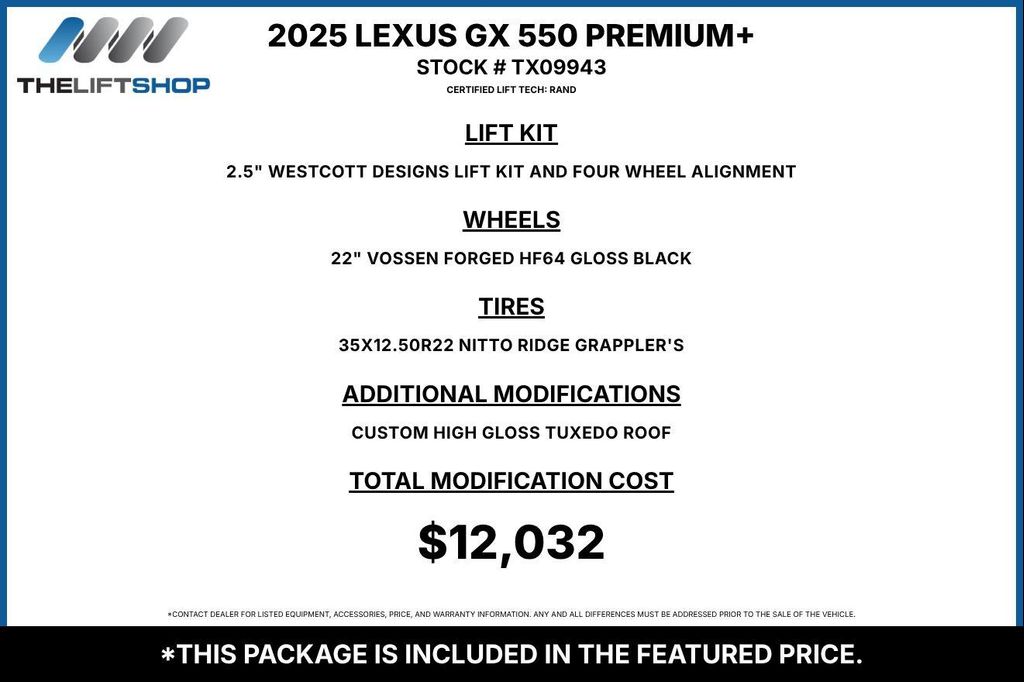 2025 Lexus GX 550 PREMIUM+ — фото 2