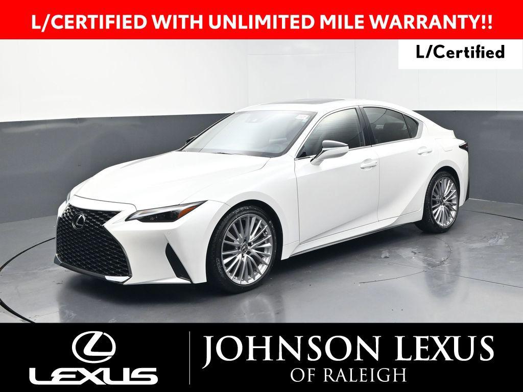 2024 Lexus Is in White for sale in the USA