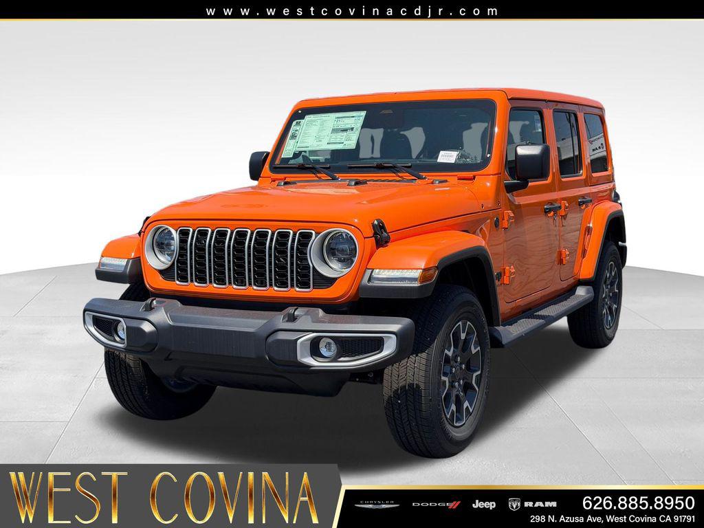 New 2025 Jeep Wrangler 4-Door Sahara 4x4