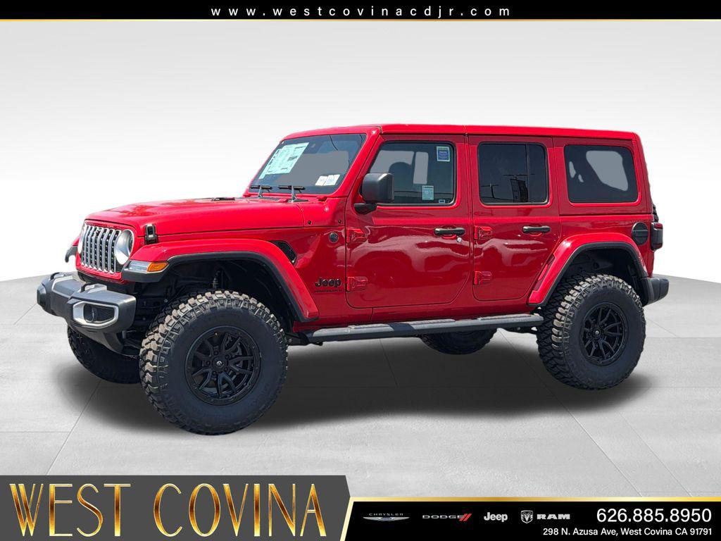 New 2025 Jeep Wrangler 4-Door Sahara 4x4