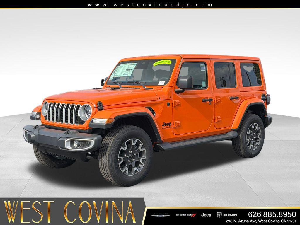 New 2025 Jeep Wrangler 4-Door Sahara 4x4