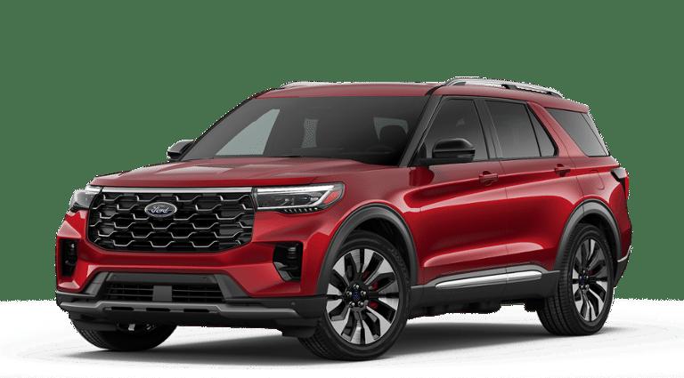 New 2026 Ford Explorer Platinum