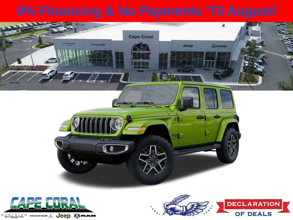 New 2026 Jeep Wrangler 4-Door Sahara 4x4